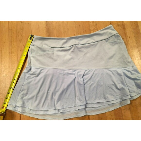 Womens Adidas Skirt XL Light Blue Athletic, Golf, Tennis, Pickleball Skirt - EUC - Picture 2 of 6